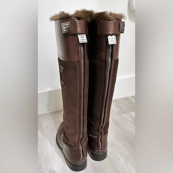 Vintage Chanel Riding boots. - Picture 1 of 17